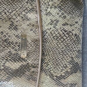 Kate Spade Python Embossed Leather Crossbody / Hobo Bag